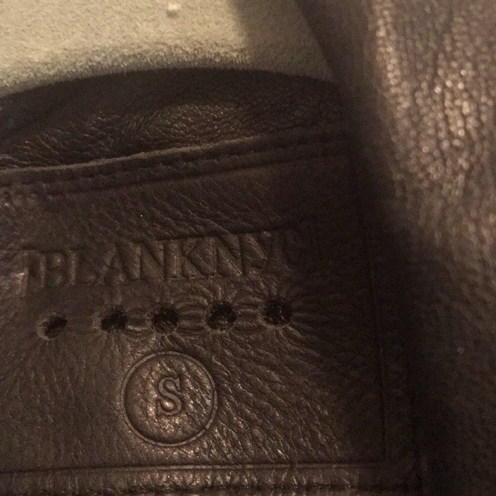 Small black bomber jacket